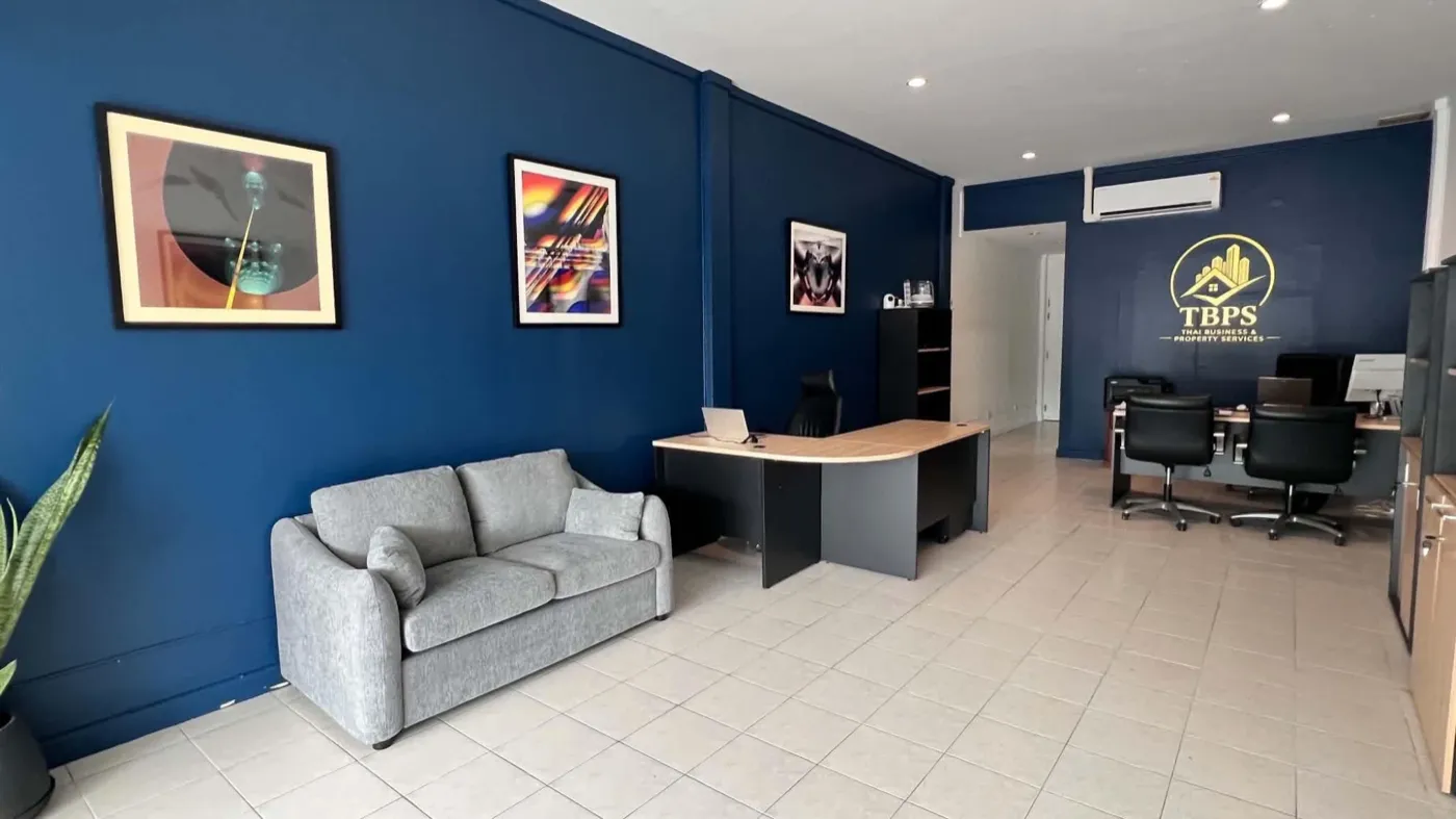 Reception and waiting area
